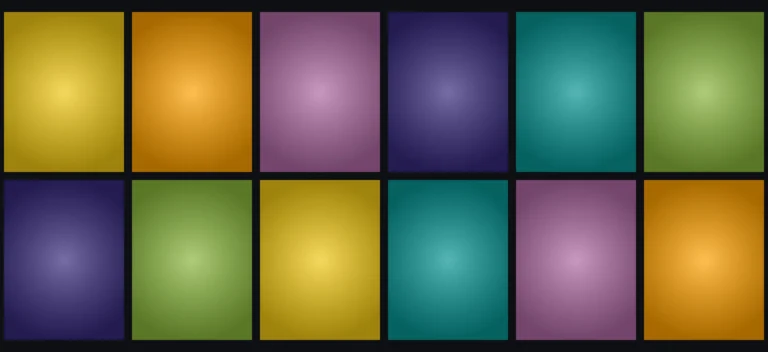 Pannelli nei colori della pellicola 3M Translucent 2330, illuminati da dietro come un'insegna