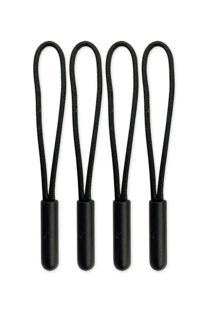 Accessorio ZIPPER PULL CORDS, colore Nero