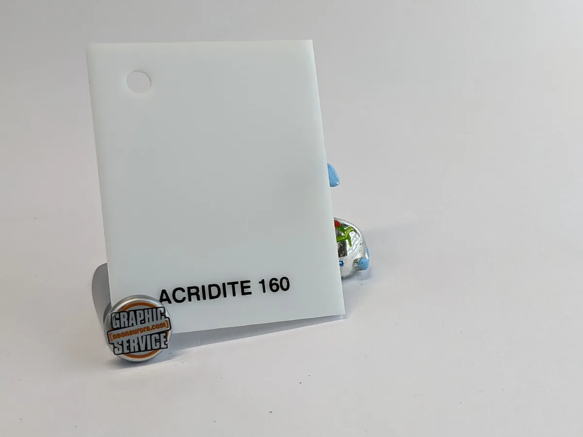 Pmma colato Acridite.
