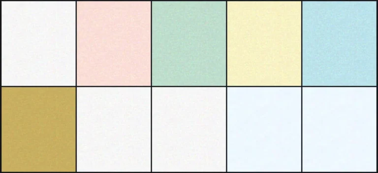 I colori della pellicola APA ST771 Frost in mosaico