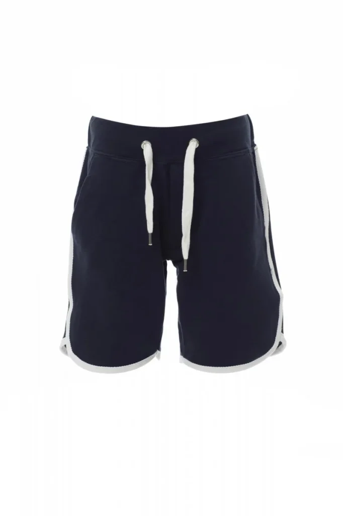 Bermuda COMBAT KIDS, colore Blu Navy/Bianco