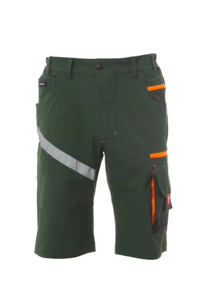 Bermuda NEXT 4W SHORTS, colore Verde Foresta/Nero