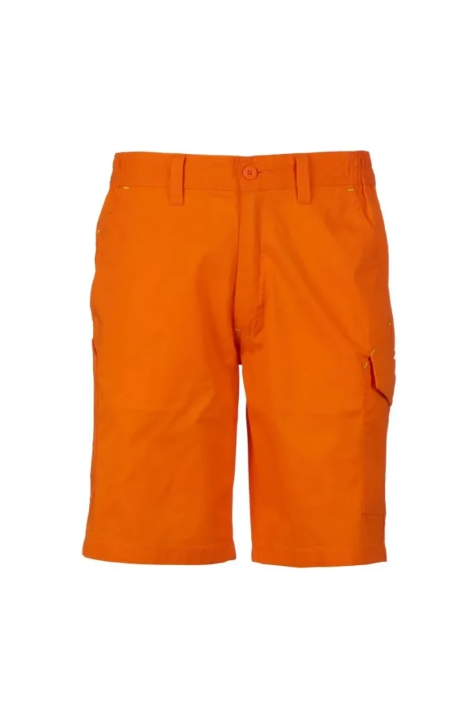 Bermuda SERVICE STRETCH, colore Arancione