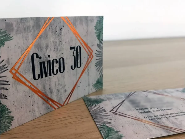I biglietti da visita di Civico 30 &mdash; Gonars