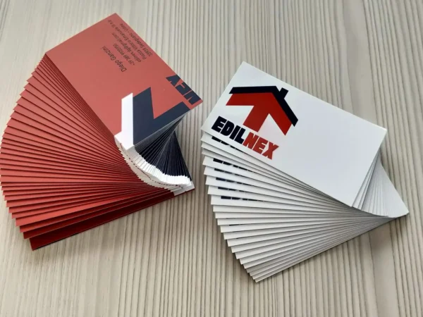 I biglietti da visita in rilievo di EdilNEX &mdash; Udine