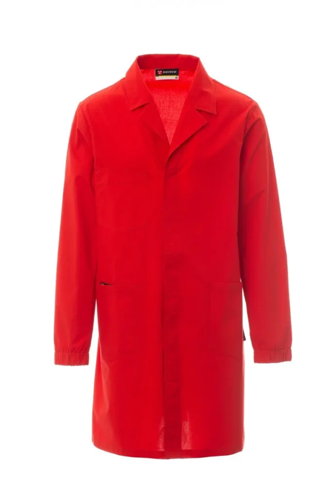 Camice da lavoro LAB, colore Rosso