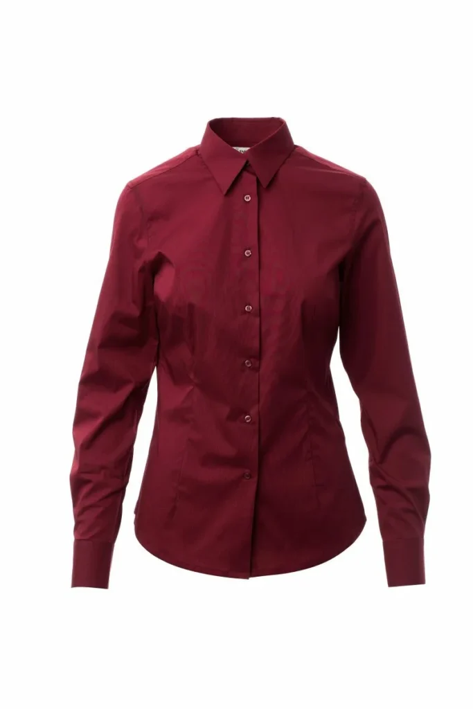 Camicia FLORENTIA LADY, colore Bordeaux