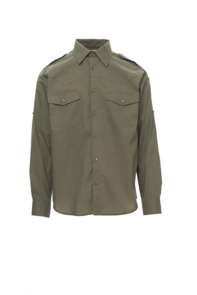 Camicia TROPHY, colore Verde Militare