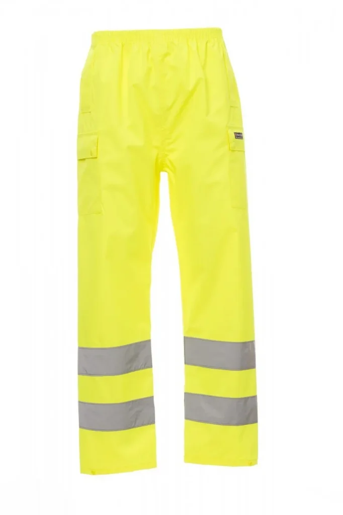Capo antipioggia HURRICANE-PANTS, colore Giallo Fluo