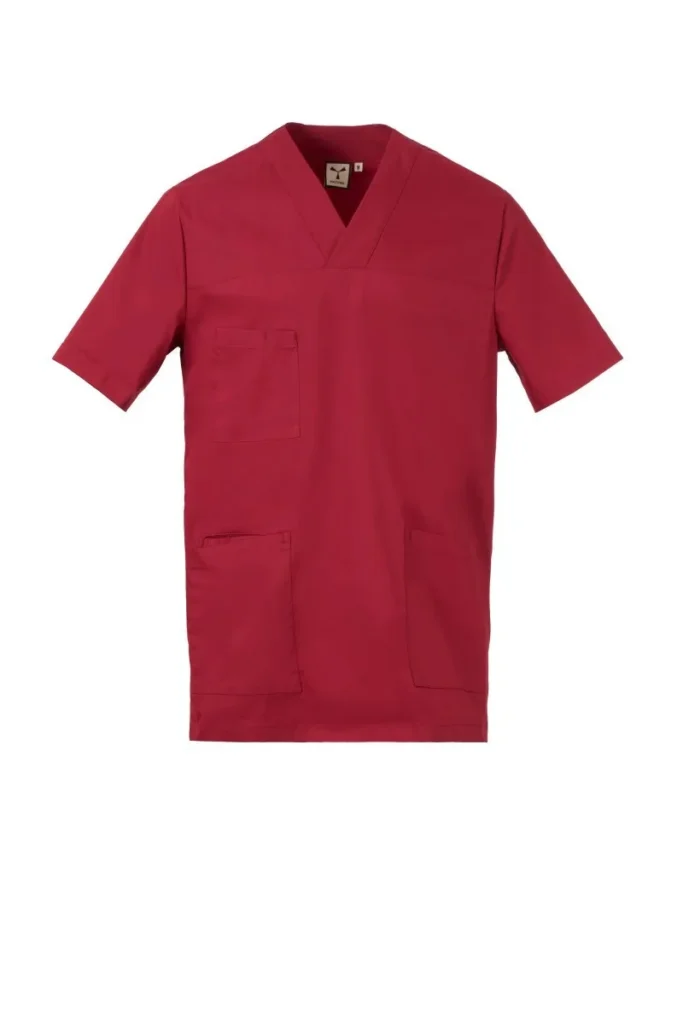 Casacca sanitaria HYGENE, colore Bordeaux