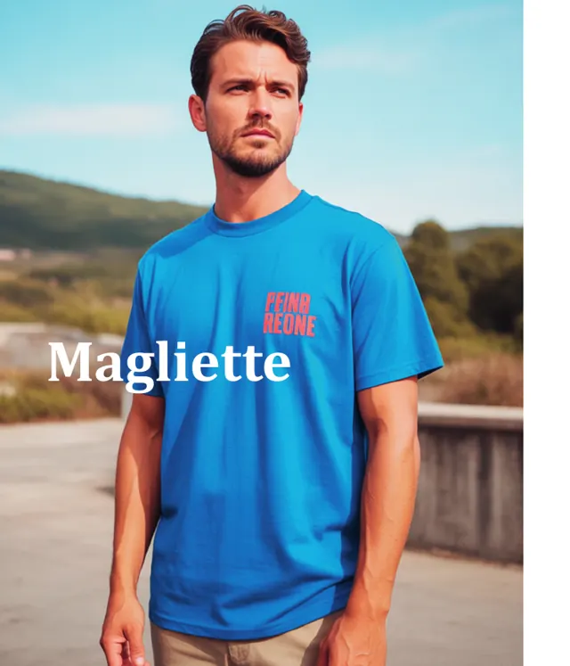 Catalogo gadget personalizzati, sezione Magliette