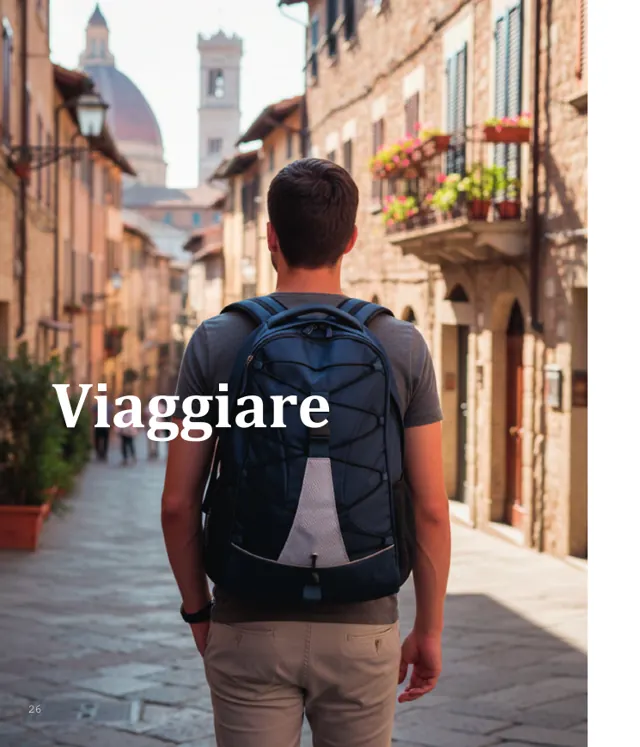 Catalogo gadget personalizzati, sezione Viaggiare