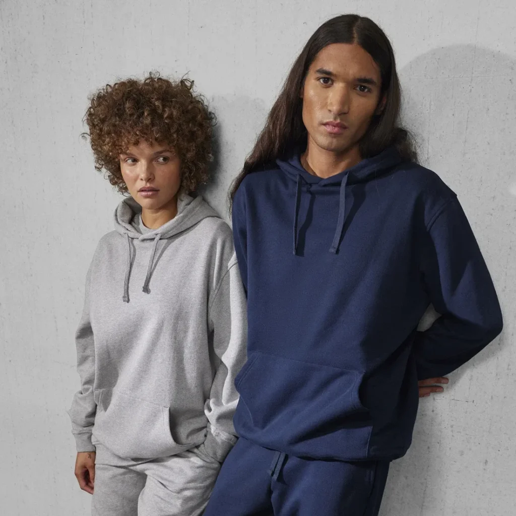 Felpa B&C ID.333 Hoodie, colore Navy*