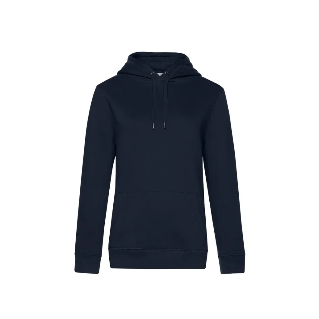 Felpa B&C QUEEN Hooded, colore Navy Blue (Urban Navy)