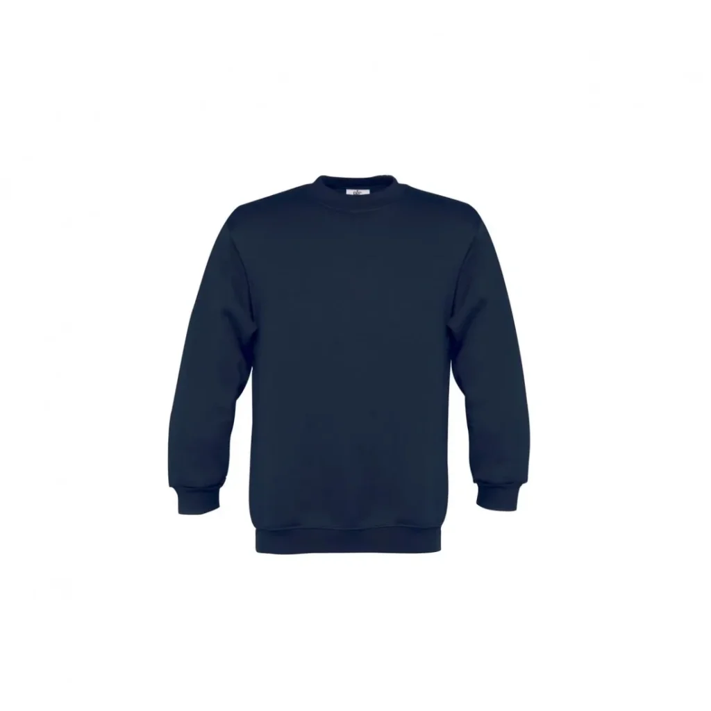 Felpa B&C Set In /kids, colore Navy