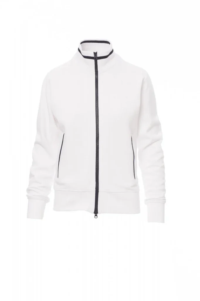Felpa MELBOURNE, colore Bianco/Blu Navy