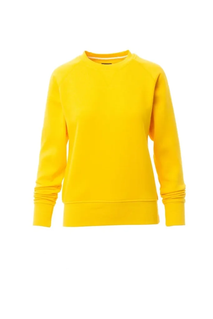 Felpa MISTRAL+LADY, colore Giallo