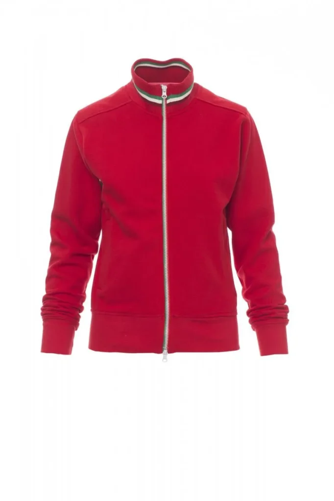Felpa NAZIONALE LADY, colore Rosso/Italia