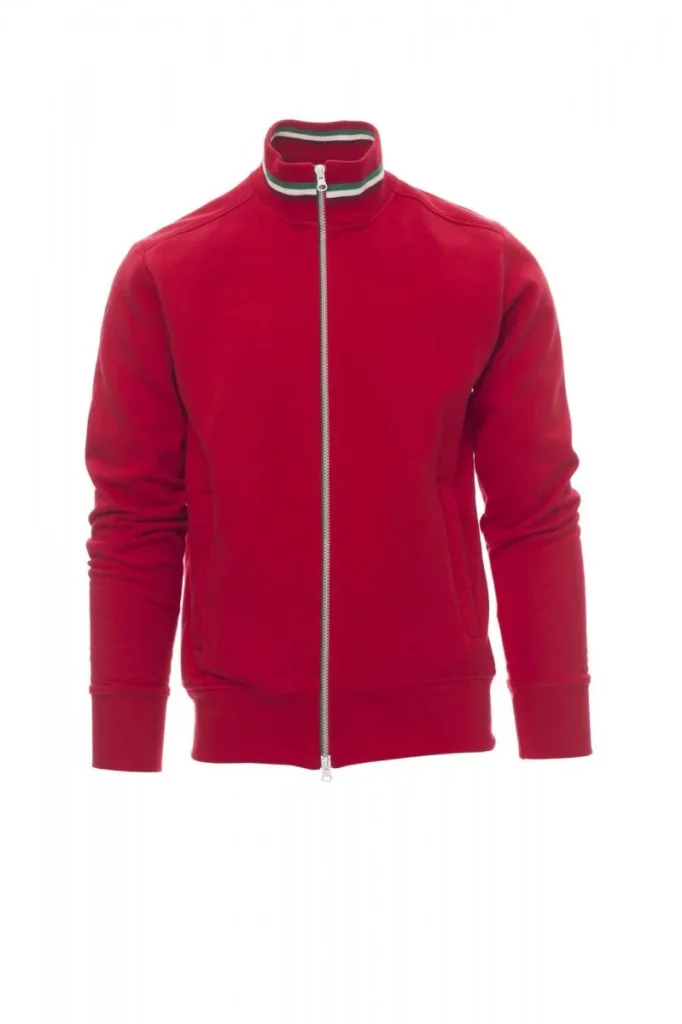 Felpa NAZIONALE, colore Rosso/Italia