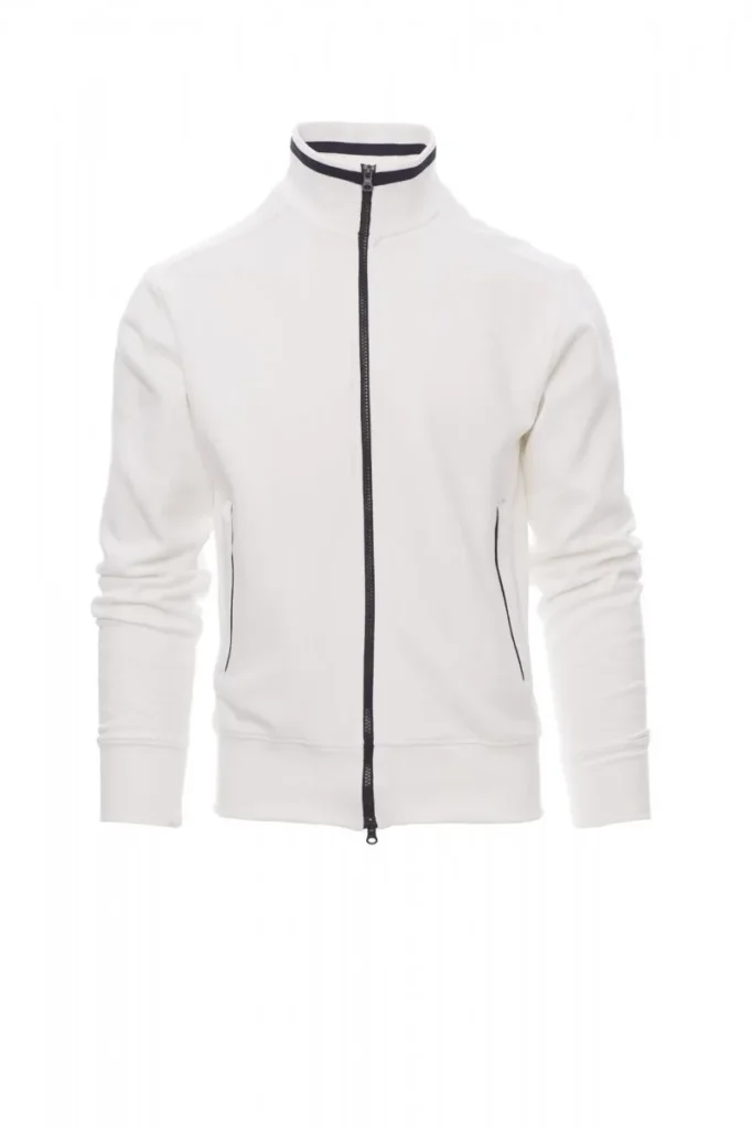 Felpa SYDNEY, colore Bianco/Blu Navy