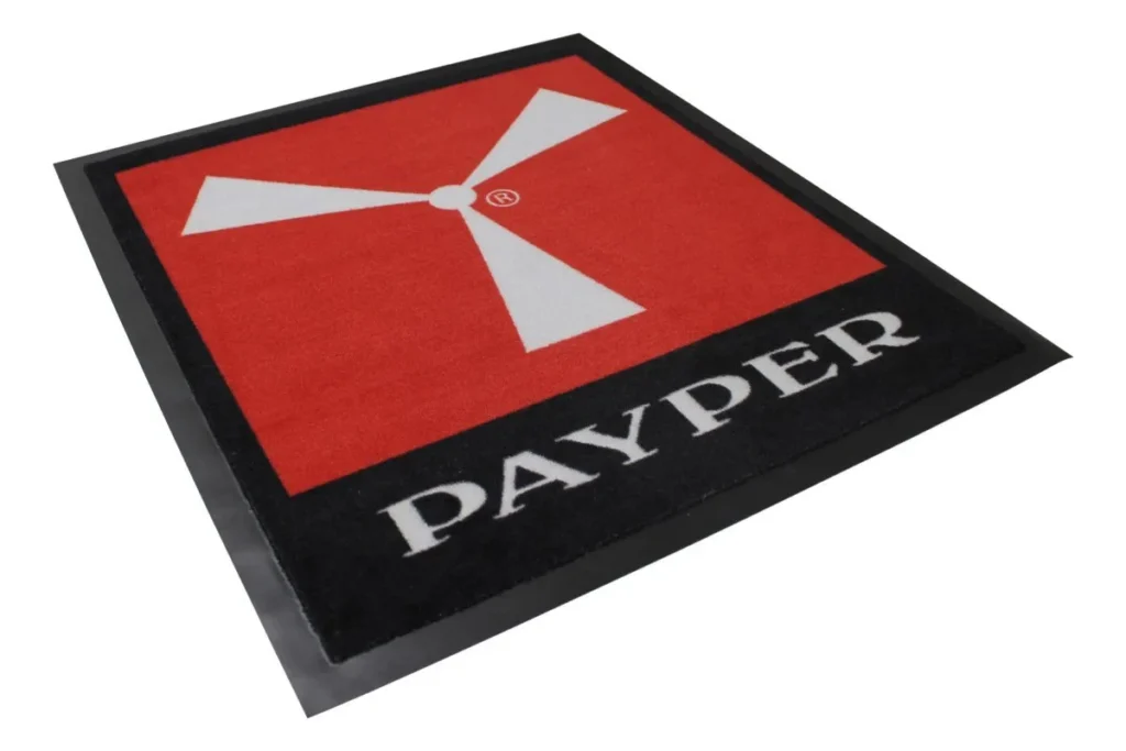 Gadget personalizzabile LOGO MAT, colore Rosso/Nero