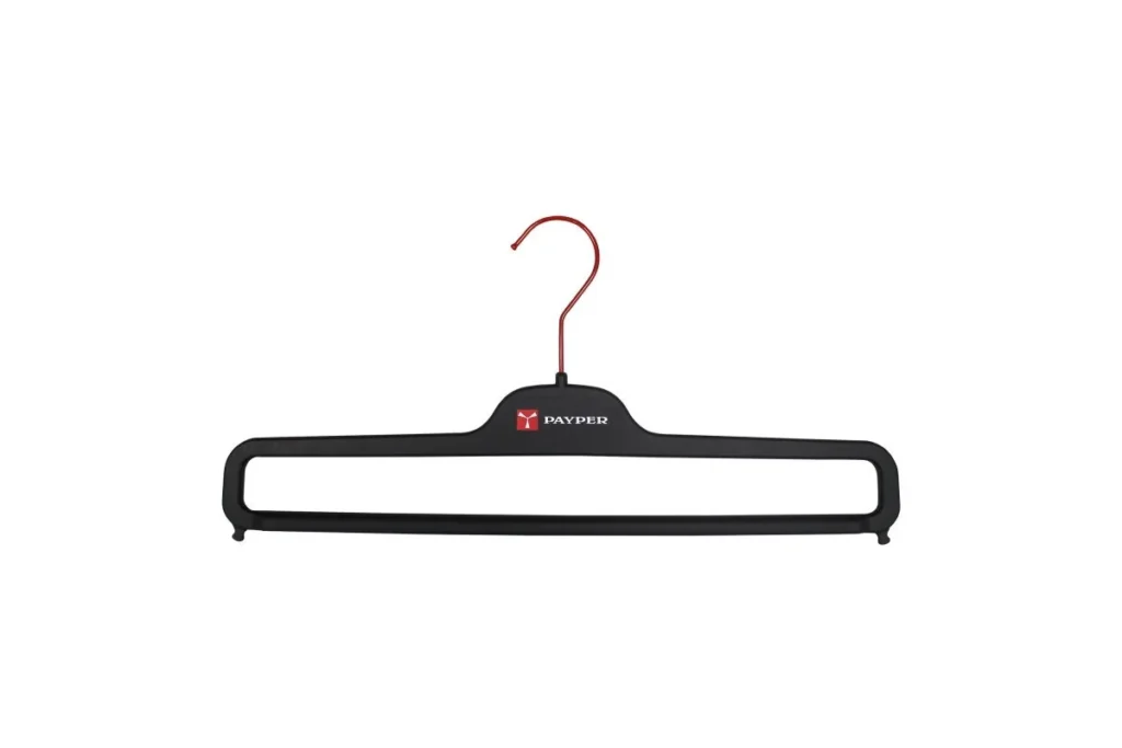 Gadget personalizzabile TROUSERS HANGER CFB, colore Nero