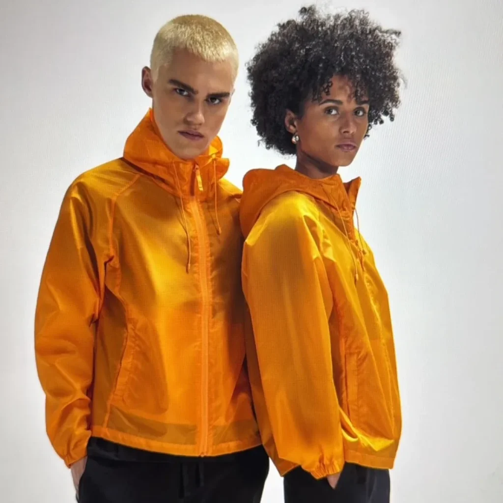 Giacca B&C #Reset Windbreaker, colore Navy