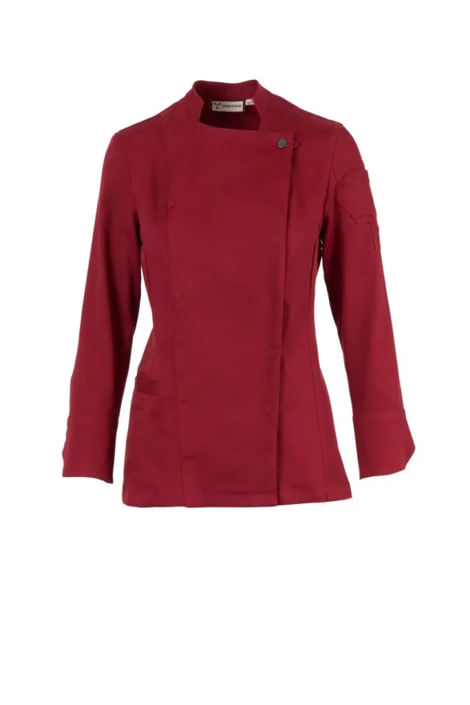 Giacca da cuoco STARRED LADY, colore Bordeaux