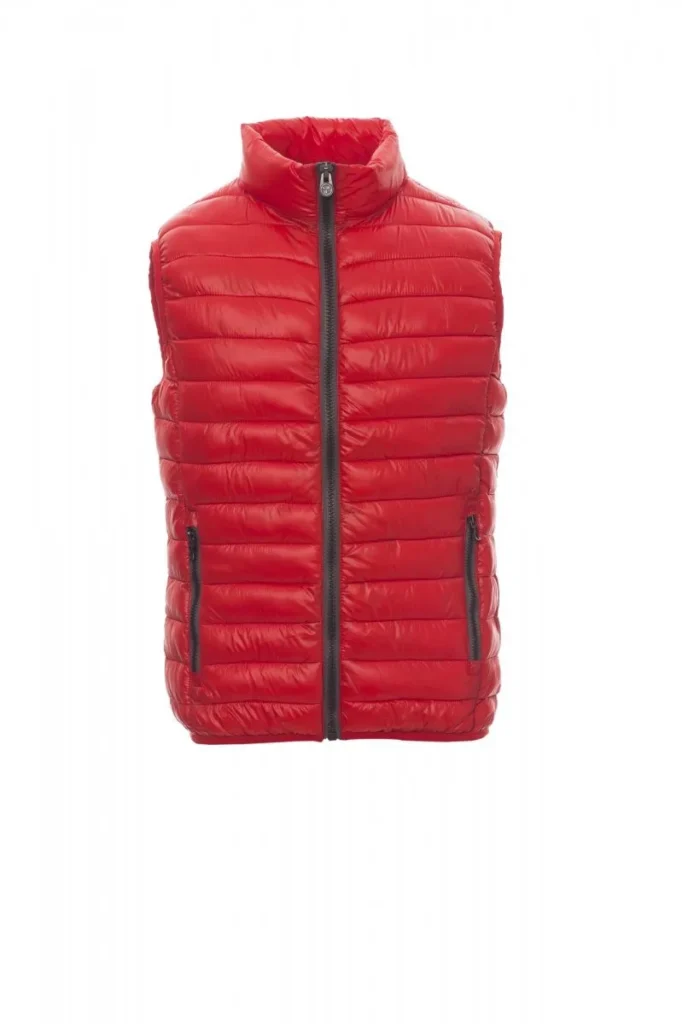 Gilet CASUAL, colore Rosso/Grigio