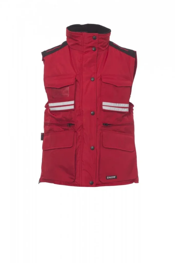 Gilet FLIGHT LADY, colore Rosso