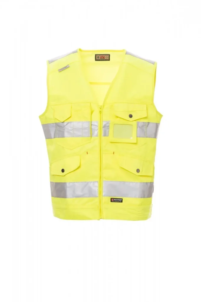 Gilet MASTER, colore Giallo Fluo