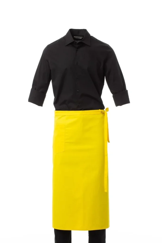 Grembiule MAITRE, colore Giallo
