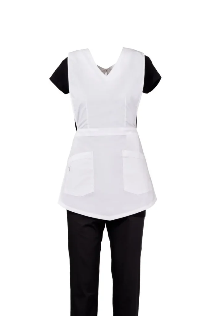 Grembiule per le pulizie ROSE LADY, colore Bianco