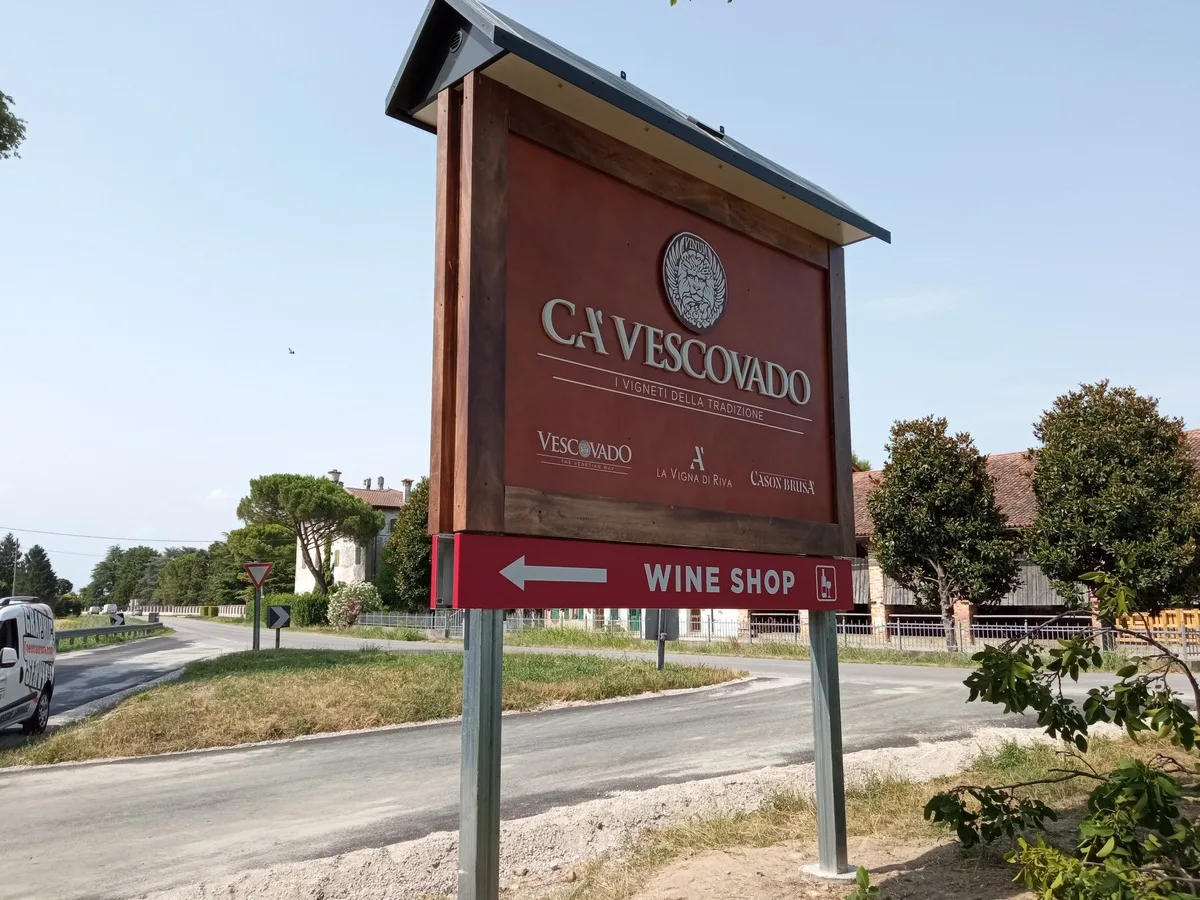 cartello pubblicitario Portogruaro