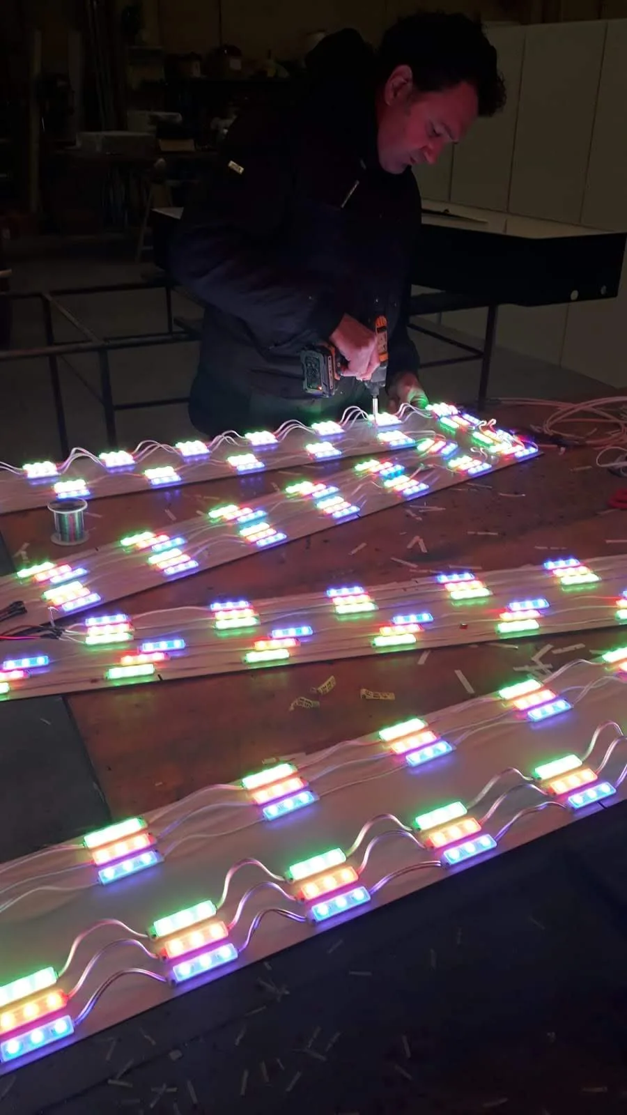 led rgb per insegna luminosa udine