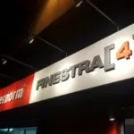 Insegna con faretti Udine