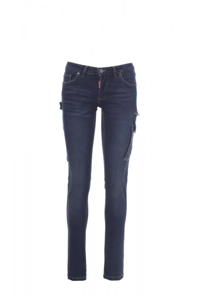 Jeans da lavoro WEST LADY, colore Blu Denim