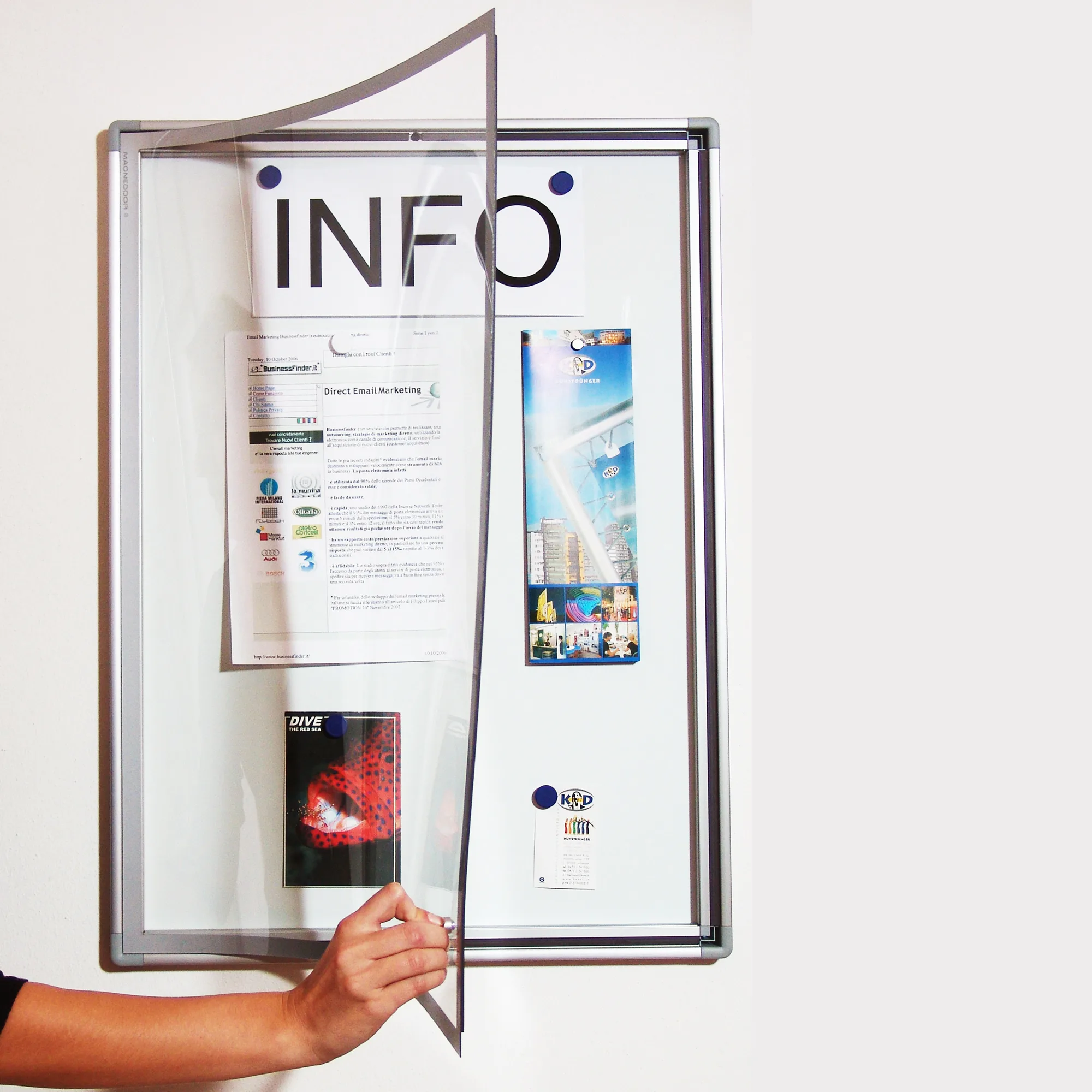 Mago magnedoor