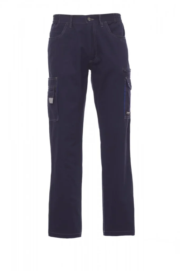 Pantalone da lavoro TEXAS, colore Blu Navy/Blu Royal