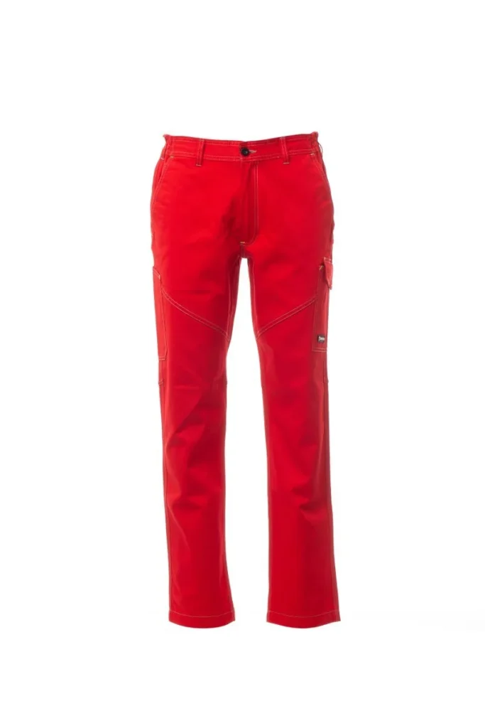 Pantalone da lavoro WORKER, colore Rosso