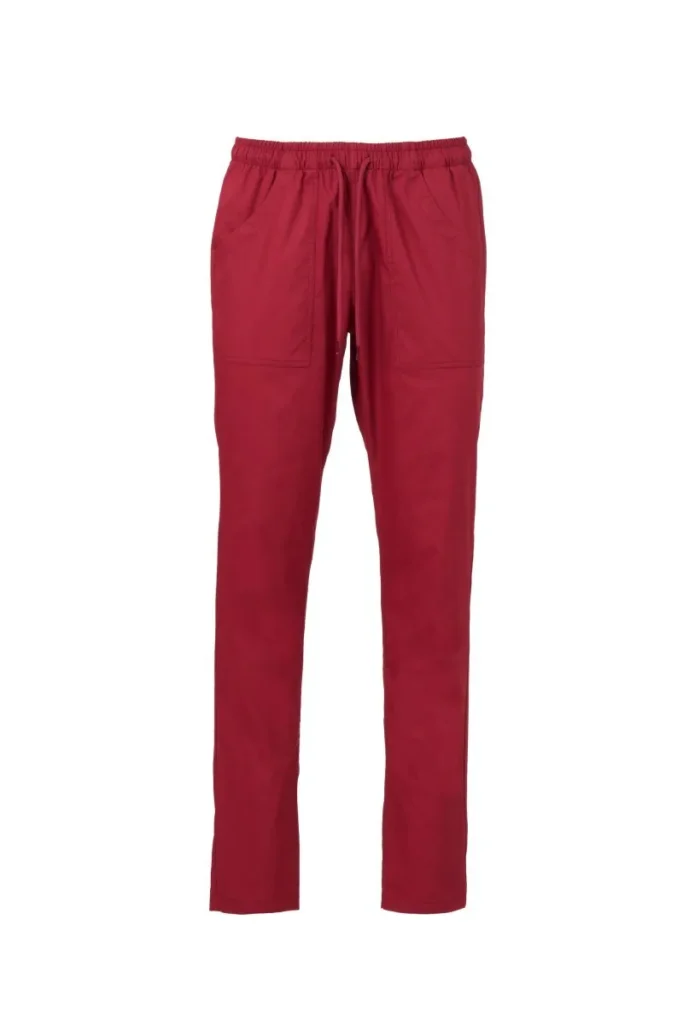 Pantalone sanitario FRESH, colore Bordeaux