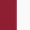 Colore Bordeaux/Bianco