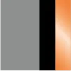 Colore Grigio Chiaro/Nero-Arancione Fluo