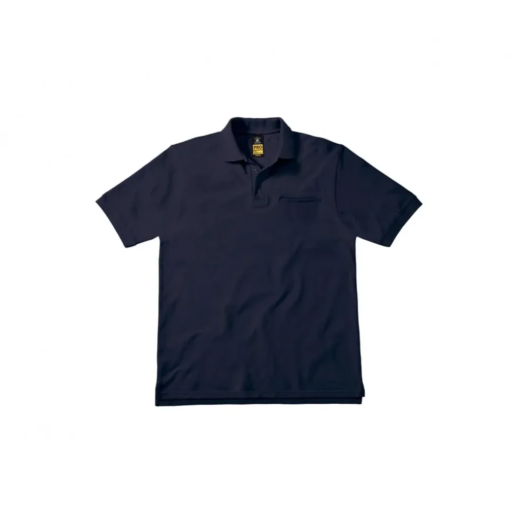 Polo B&C Energy Pro, colore Navy