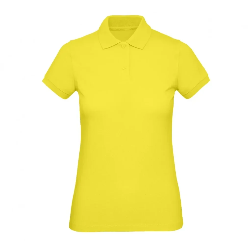 Polo B&C Inspire Polo /women, colore Solar Yellow