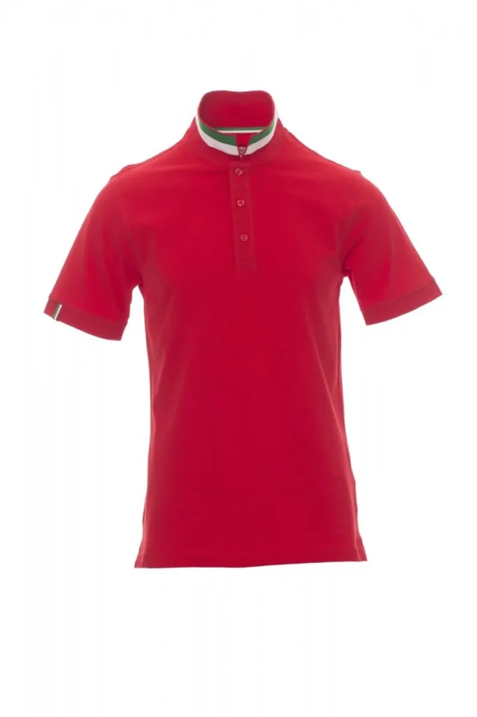 Polo NATION, colore Rosso/Italia