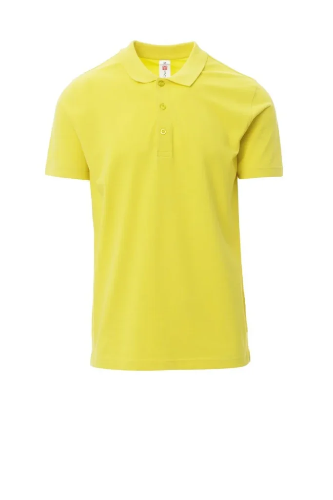 Polo ROME, colore Giallo