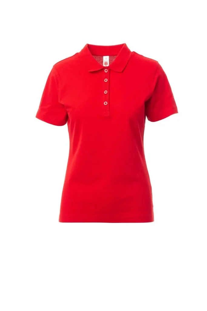 Polo ROME LADY, colore Rosso