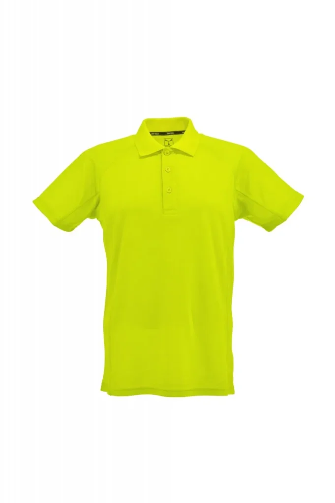 Polo TRAINER, colore Giallo Fluo