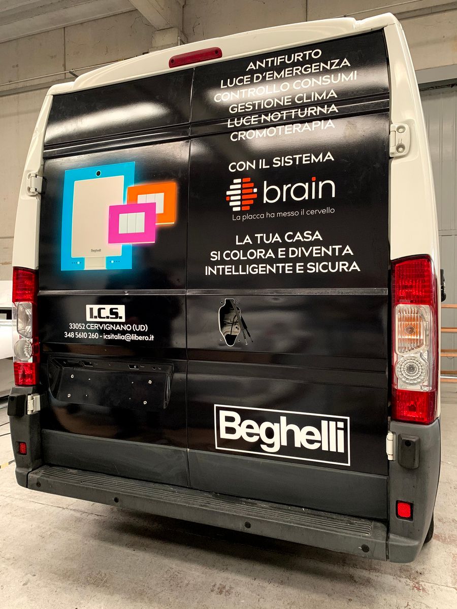 Adesivo In Vinile Personalizzato Per Furgone - La Tua Consegna Di Testo In Progress, Autista D'asporto - Foto 4